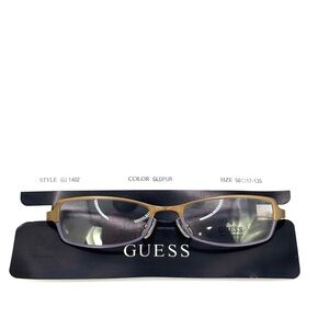 GU1402 GLDPUR Guess Eyewear metal glasses Vintage designer “Guess” gold/purple o